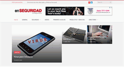 Desktop Screenshot of enseguridad.com